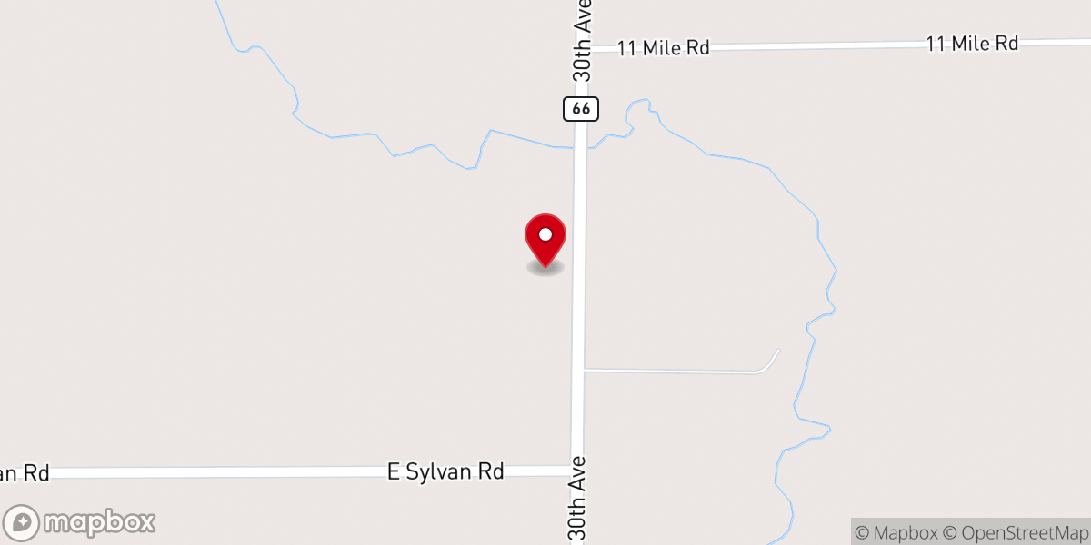 Map showing location of Faith Bible Church