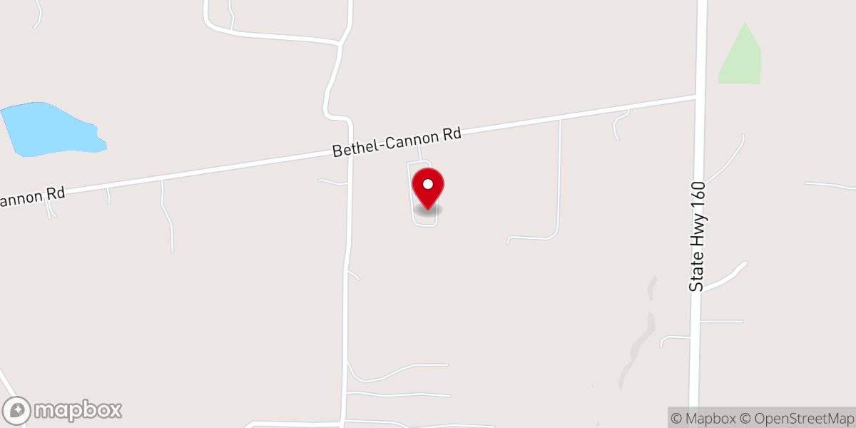 Map showing location of KTCC Children's Building