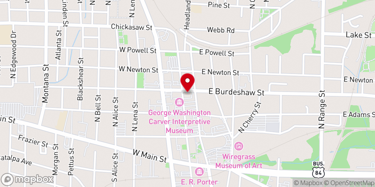 Map showing location of The Harbor Church