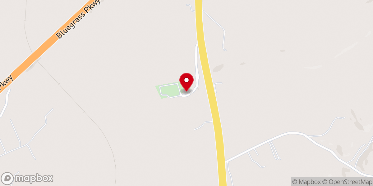 Map showing location of Hebron Church