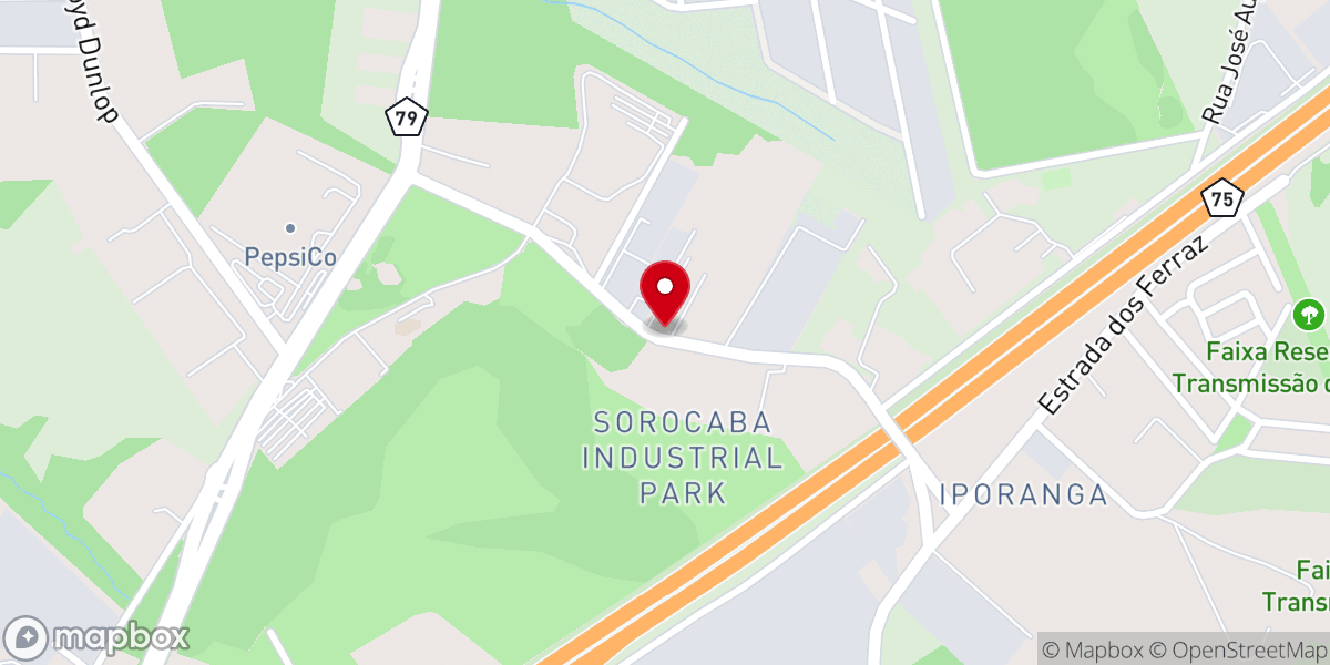 Map showing location of Igreja Família