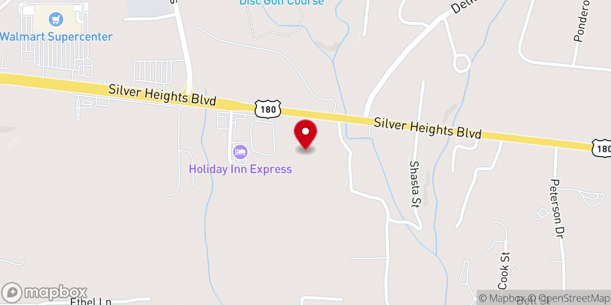 Map showing location of Arise Community Church