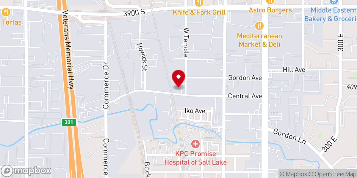 Map showing location of Grace Evangelistic Ministries International