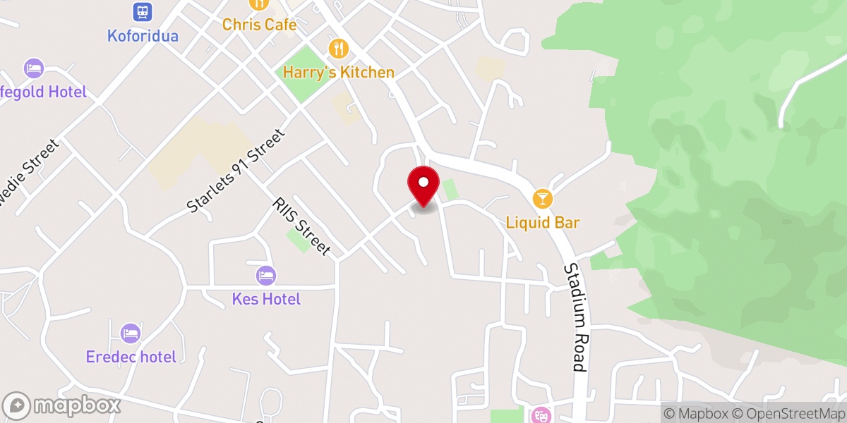 Map showing location of Historic Adventist Church