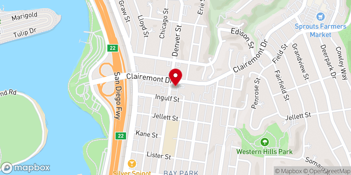 Map showing location of Metropolitan Community Church