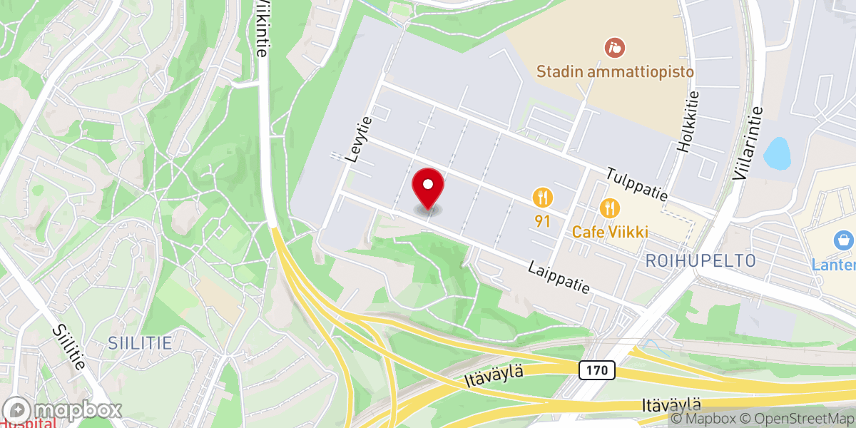 Map showing location of Helsingin Reformoitu Baptistiseurakunta