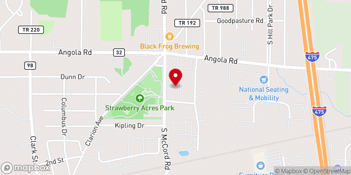 Map showing location of Compelled Church, Holland Campus
