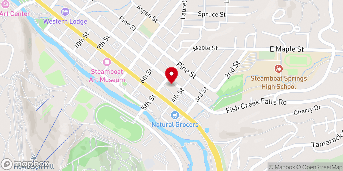 Map showing location of Causeway Coffee House