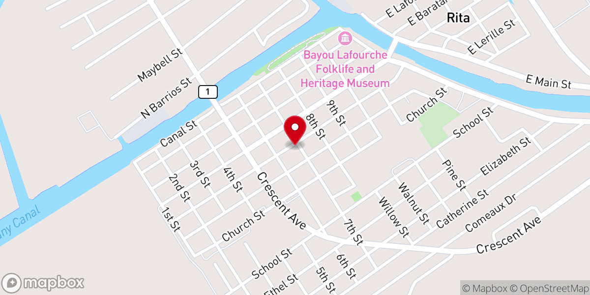 Map showing location of Lockport Spanish Seventh-day Adventist Church