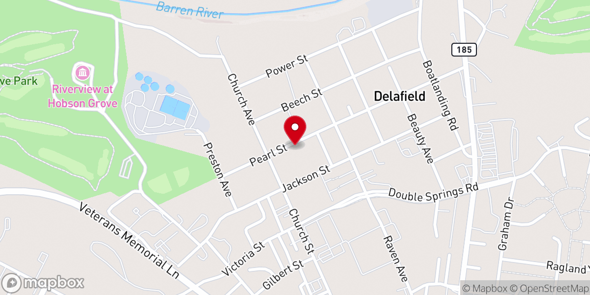 Map showing location of Faith Tabernacle Full Gospel Church