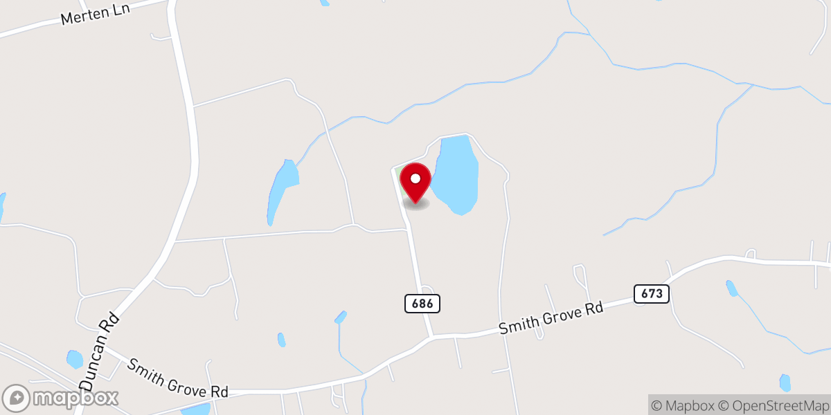 Map showing location of Smiths Grove United Methodist