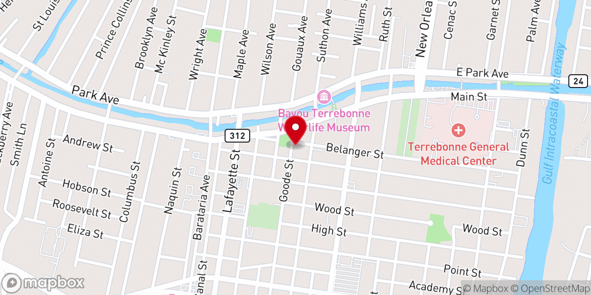 Map showing location of Inner Parish Security Corporation