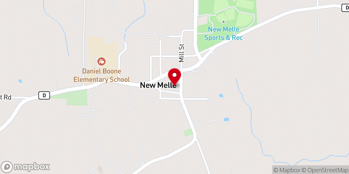 Map showing location of Friedens Peace United Church Of Christ