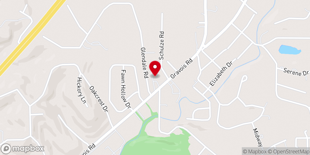Map showing location of Living Word Church of the Nazarene
