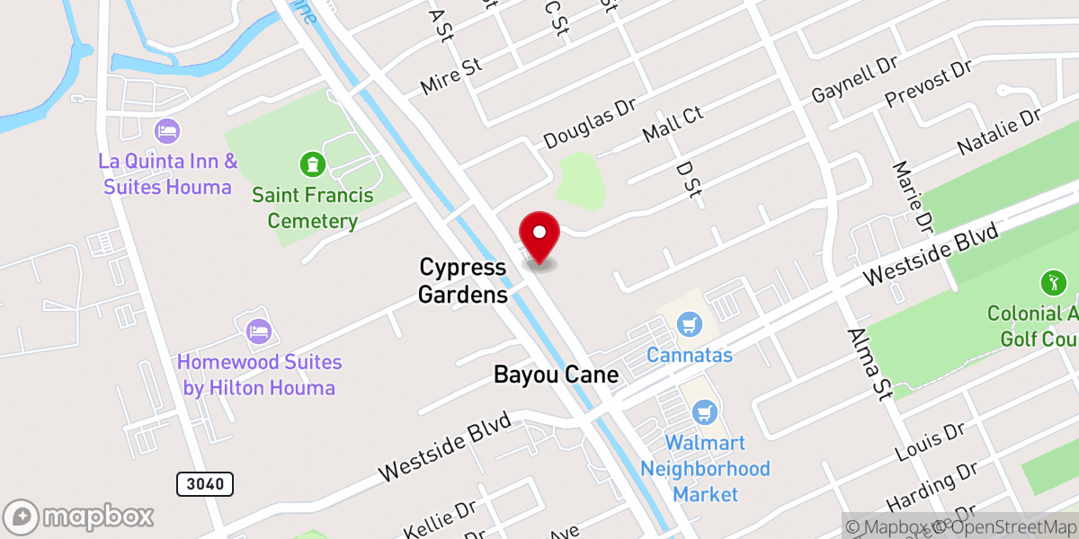 Map showing location of The Ball Park