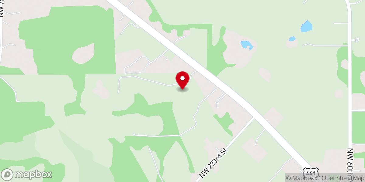 Map showing location of Coon Hollo Farm