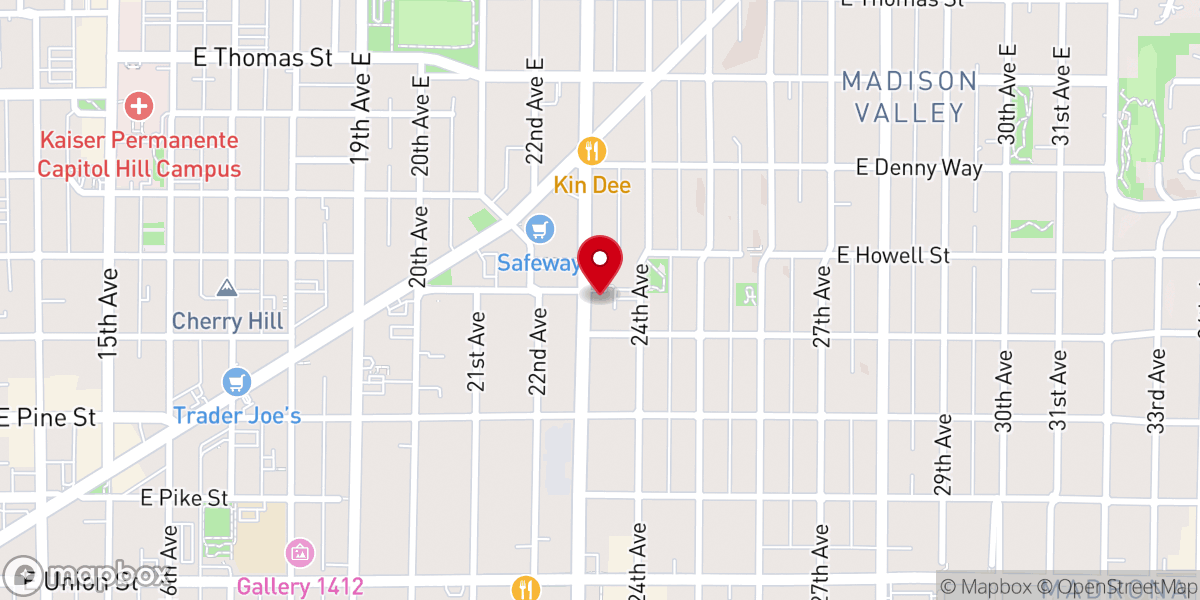 Map showing location of Ebenezer African Methodist Episcopal Zion Church