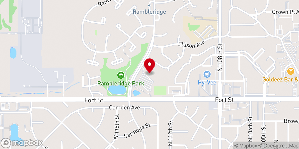 Map showing location of Saint Elizabeth Ann Seton Catholic Church