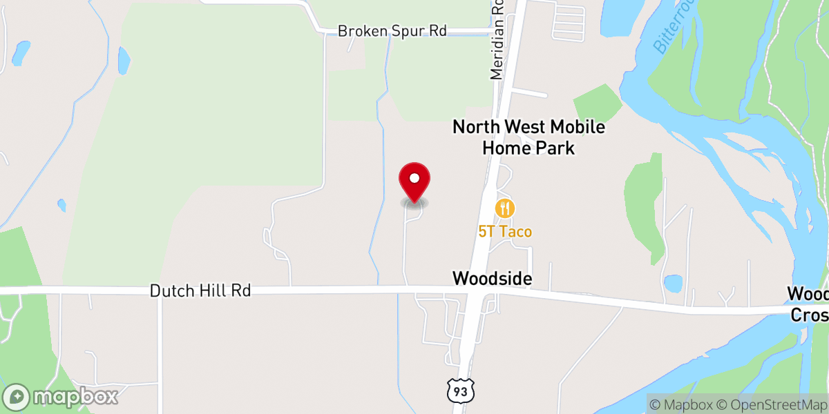 Map showing location of Corvallis Grange 17