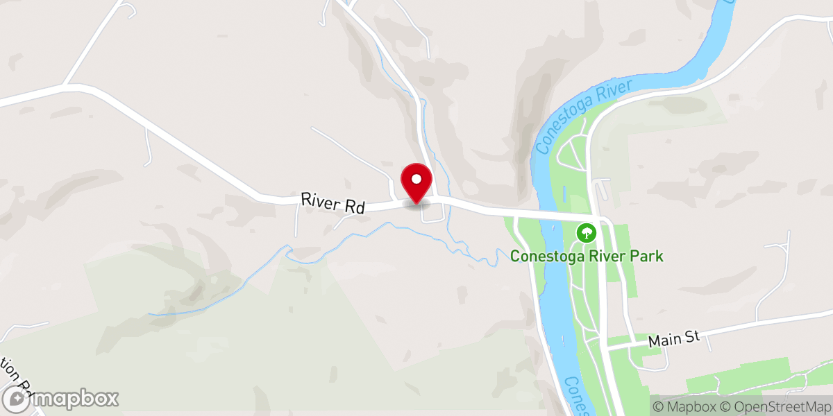 Map showing location of Safe Harbor United Methodist Church