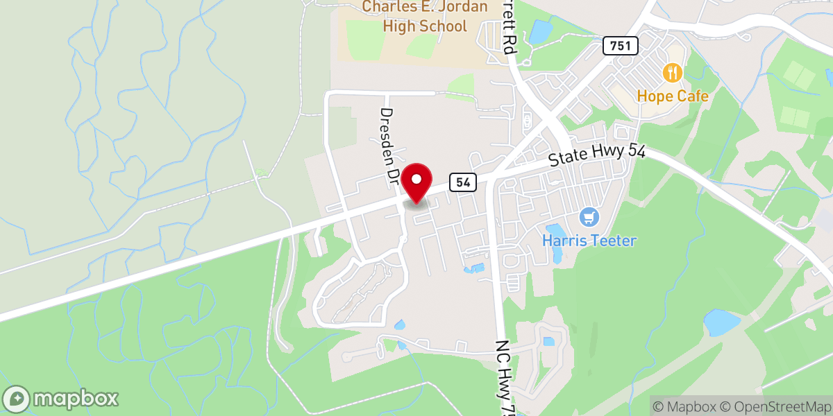 Map showing location of Offices of the Gathering Church