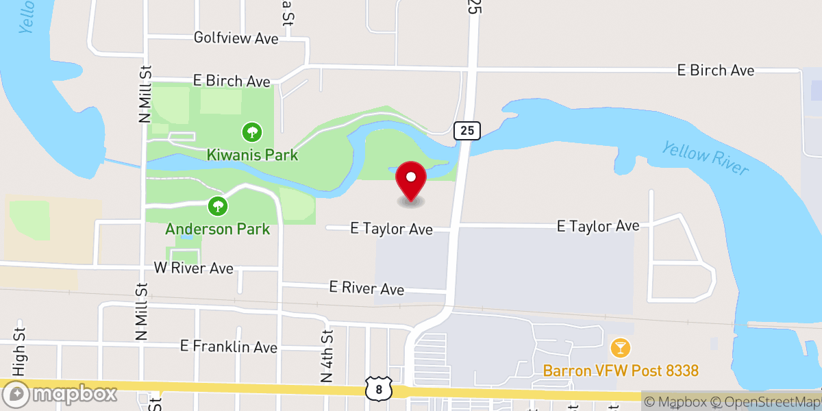 Map showing location of Espeseth Wayne