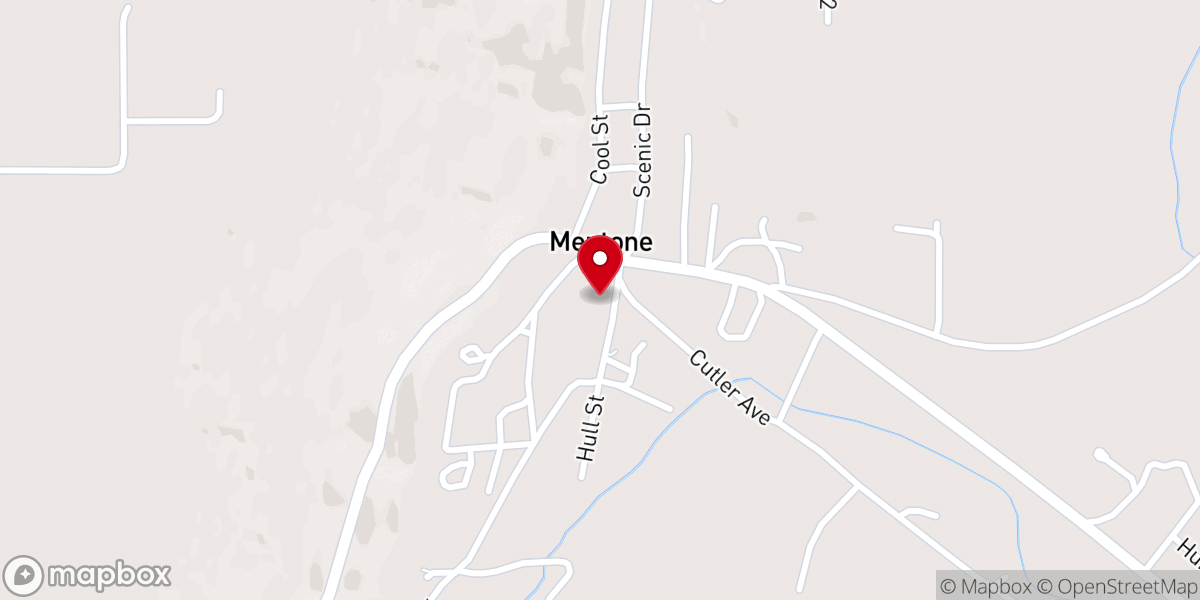 Map showing location of St. Joseph's On-the-mountain Episcopal Church