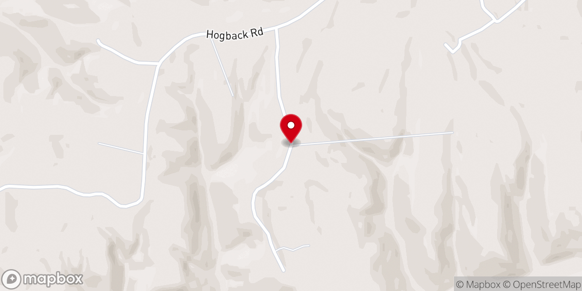 Map showing location of Mt Lebanon United Methodist