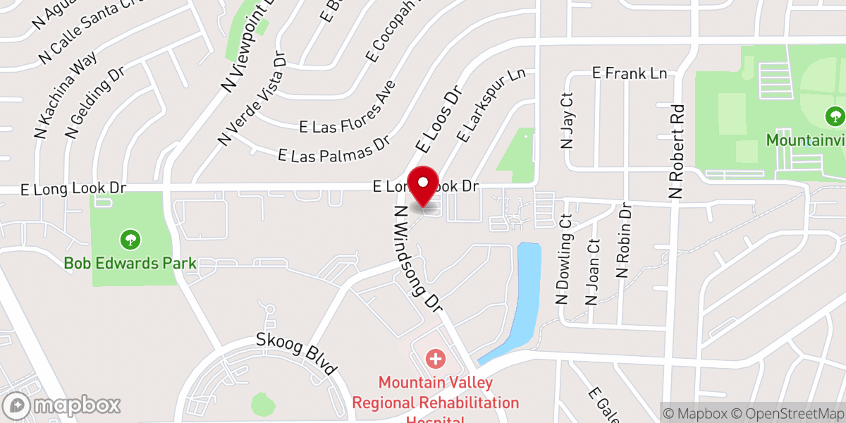Map showing location of Emmanuel Lutheran Church
