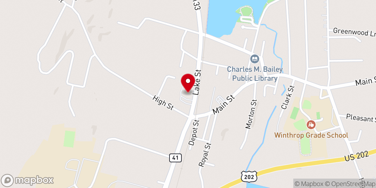 Map showing location of St Francis Xavier Roman Catholic Church
