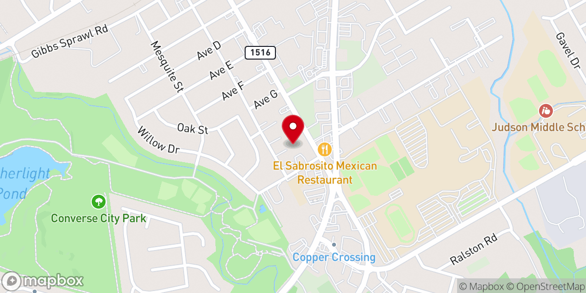 Map showing location of Rock-Faith Missionary Baptist