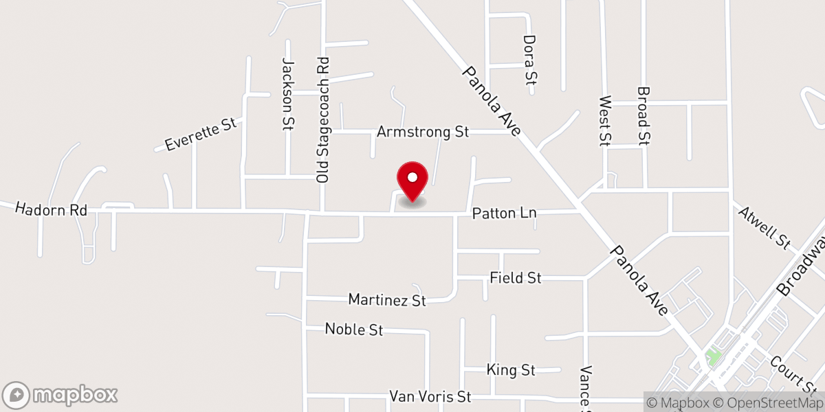Map showing location of Faith Temple Seventh Day