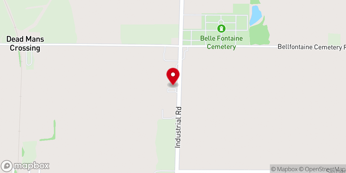 Map showing location of Agape Family Ministries