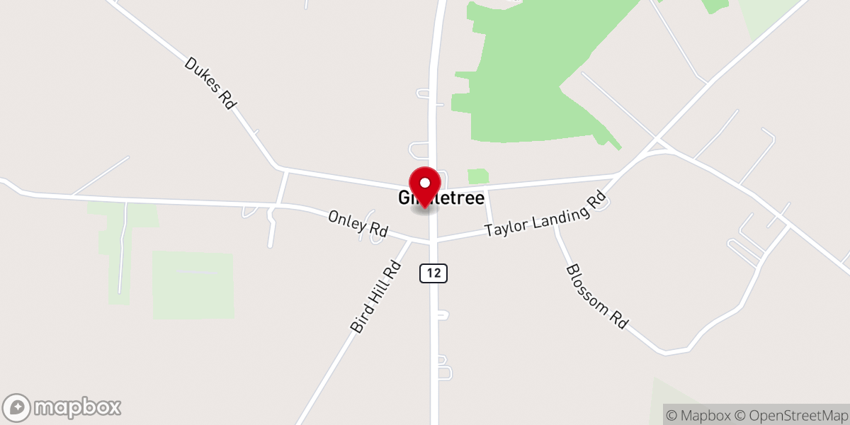 Map showing location of Straight from the heart Church