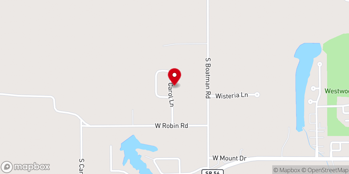 Map showing location of Greater Life Tabernacle UPC