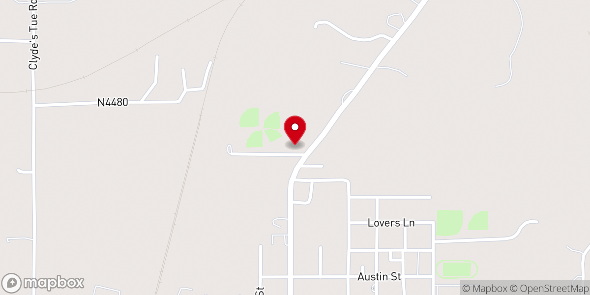 Map showing location of United Pentecostal Church