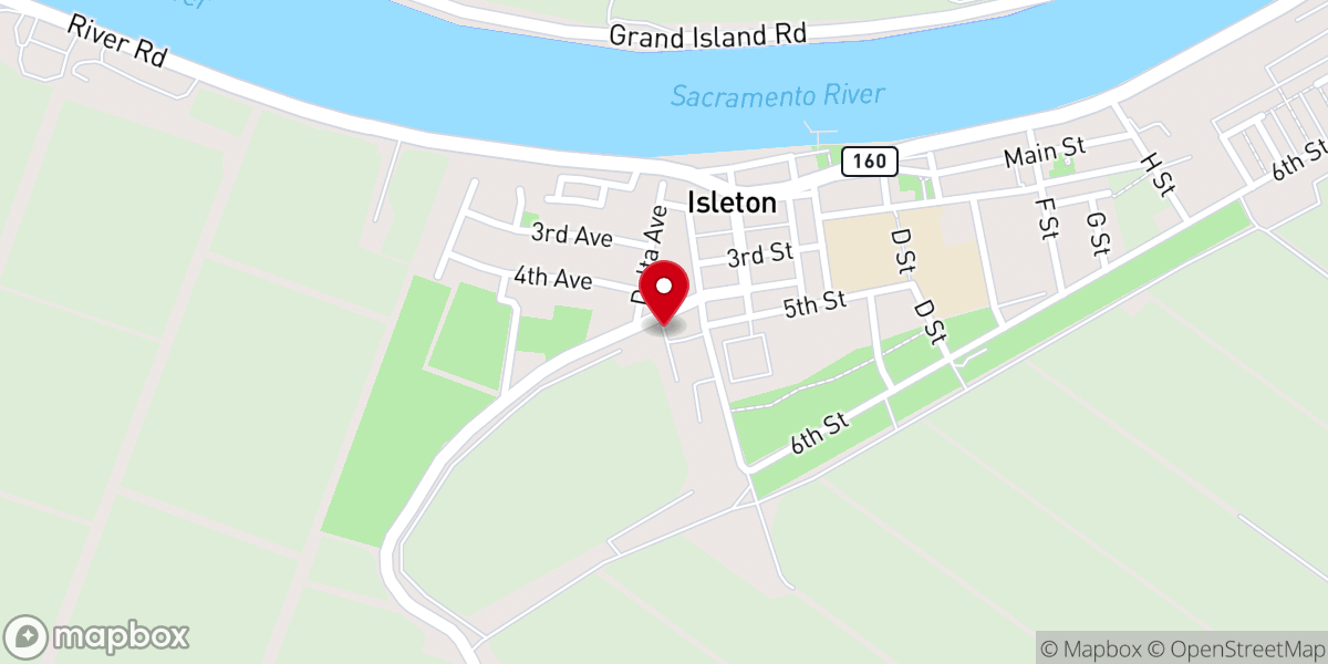 Map showing location of Church of St Therese Parking Lot