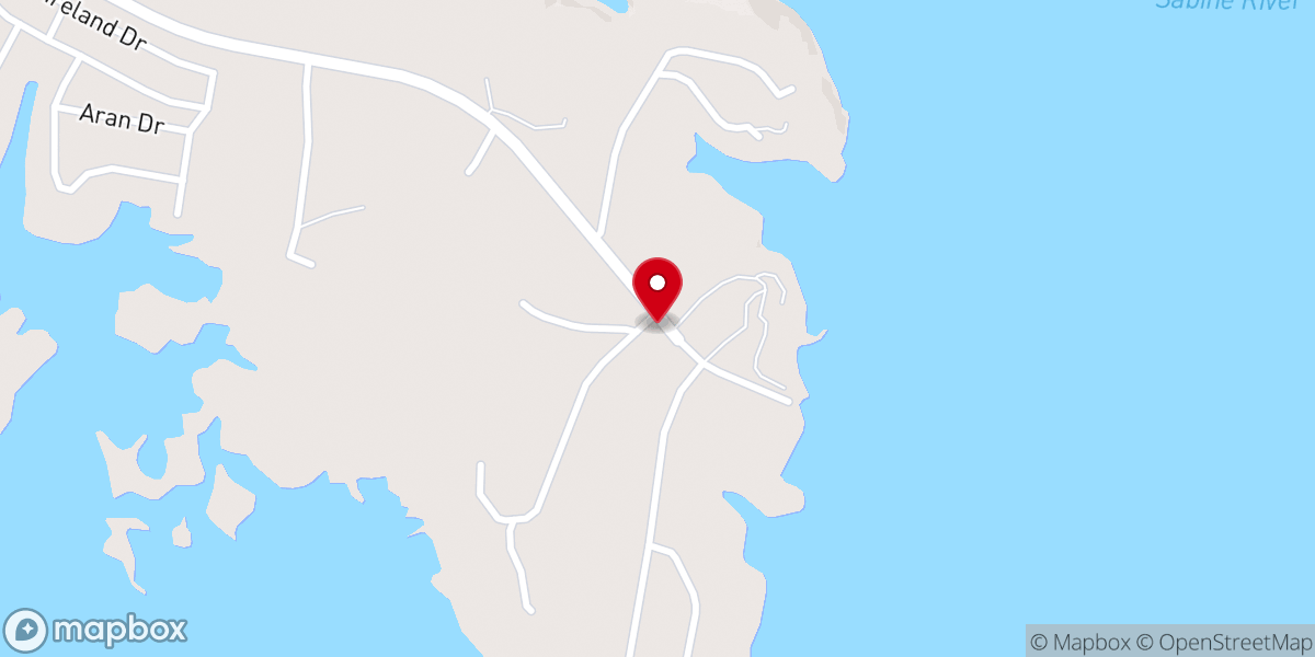 Map showing location of Braggs Church
