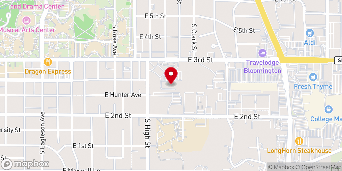 Map showing location of St Charles School