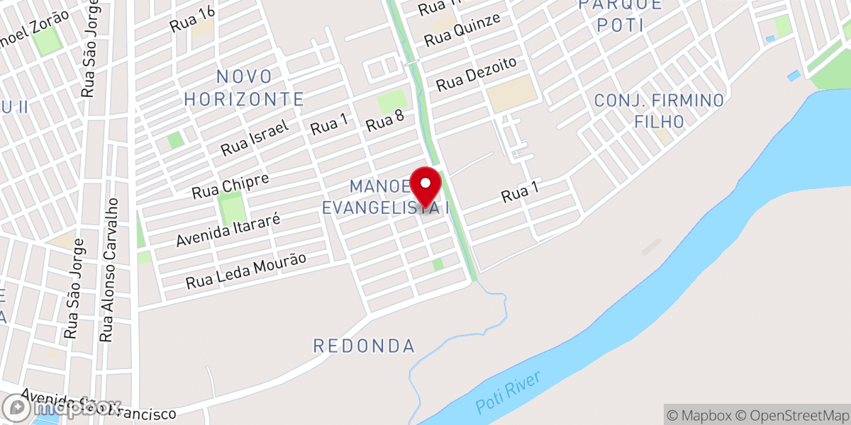 Map showing location of Igreja Pentecostal Ceifeiros Da Ultima Hora Do Brasil