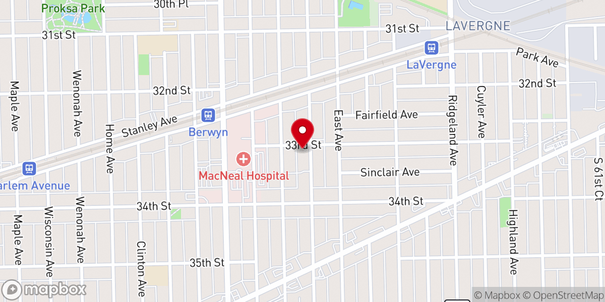 Map showing location of St Leonard Catholic Church