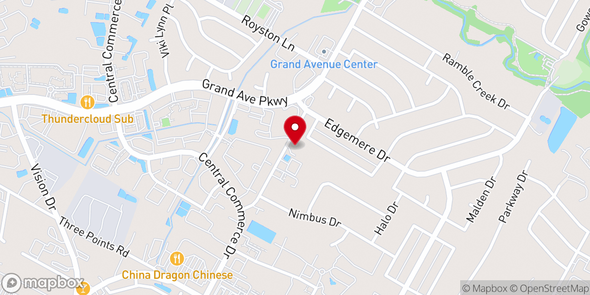 Map showing location of Greater Holy Temple Church Austin Tx.