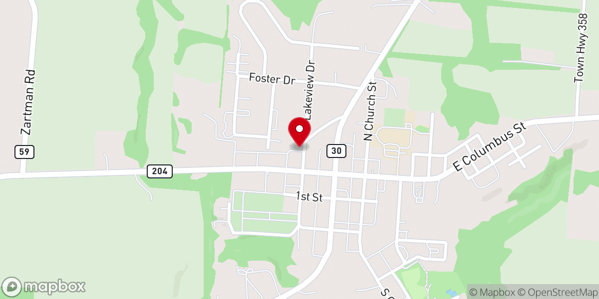 Map showing location of Boland Entertainment