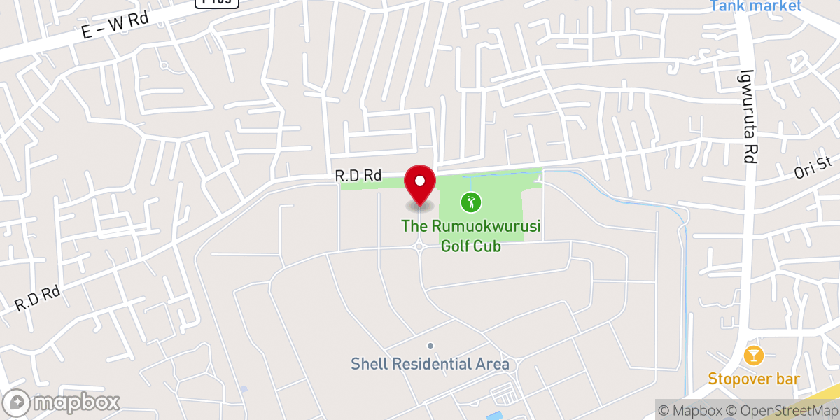 Map showing location of Methodist Church Nigeria, Grace Arena