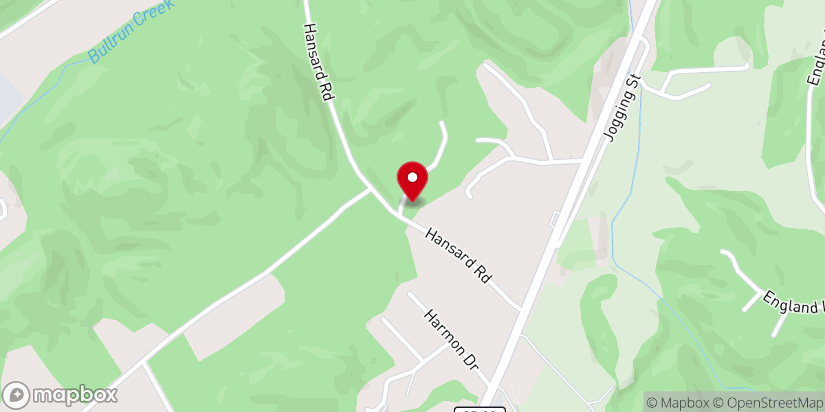 Map showing location of Buelah Missionary Baptist