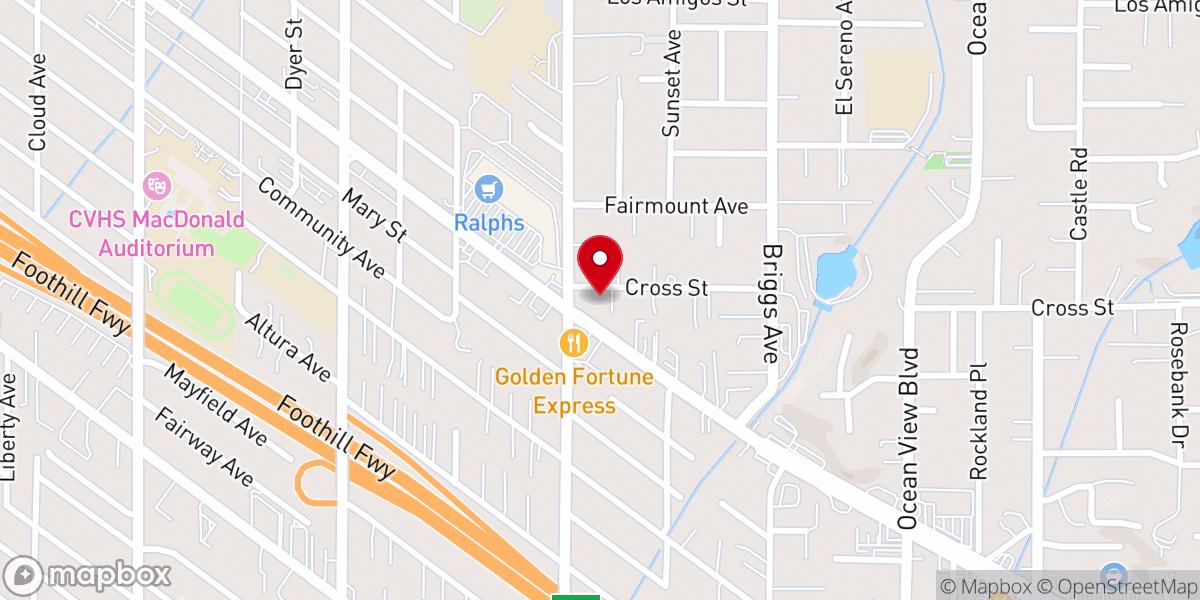Map showing location of Saint Luke's of the Mountains Church
