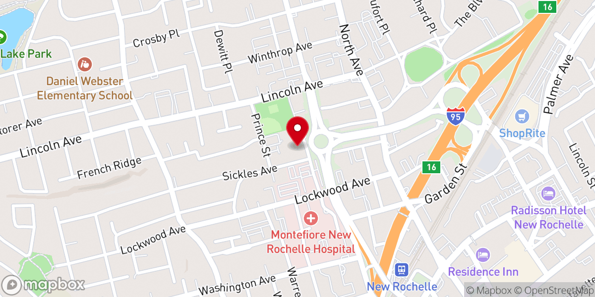 Map showing location of First Holiness Church Inc