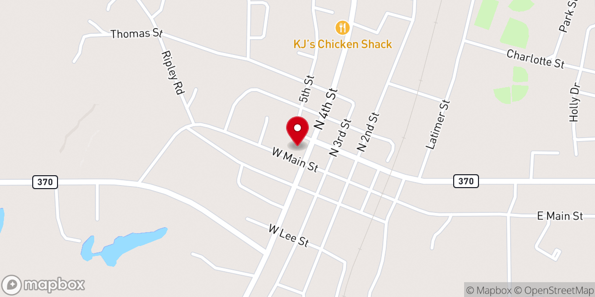 Map showing location of Pathway Church