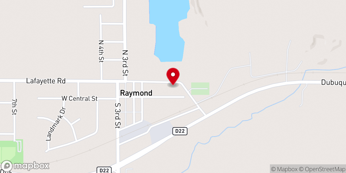 Map showing location of St Joseph Catholic Church