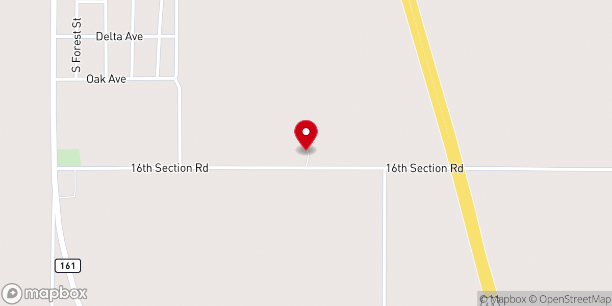 Map showing location of Saint Mary's Catholic Church